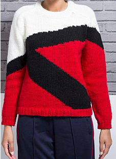 Round-neck sweater