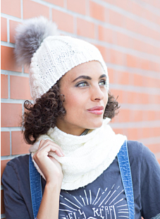 Ecru snood