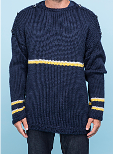 Men's Boat-neck Sweater