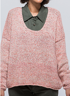 Wide-neck Sweater