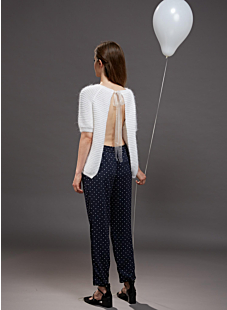 Open-back Sweater