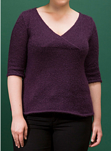 Crossover Effect Sweater