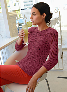 Cat. 13/14 - #774 - Openwork sweater
