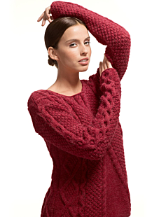 Peplum sweater