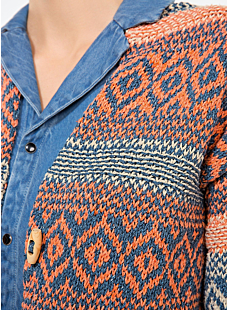 Fair isle jacket