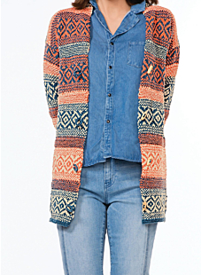 Fair isle jacket
