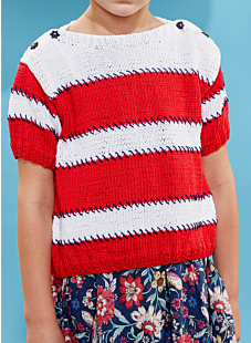 Short-Sleeve Sweater