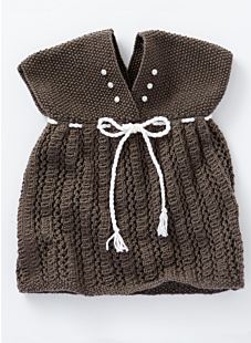 Openwork dress