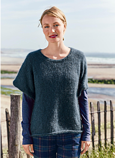 Short sleeve sweater - light & delicate version