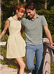 Short-sleeve polo shirt
