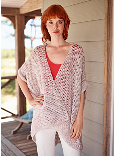 Wide cardigan