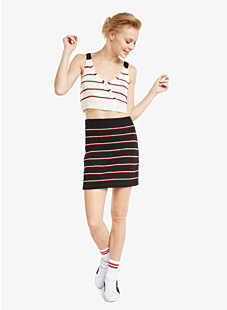 striped skirt 