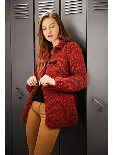 Raglan cardigan
