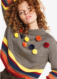 Pompom sweater