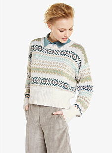 Intarsia sweater