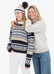 Intarsia sweater