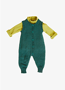 Sleeveless overalls