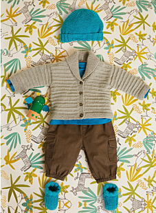 Jacket with shawl collar
