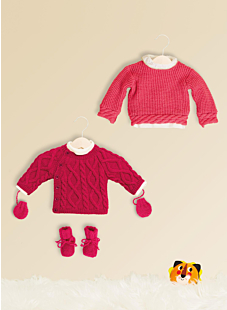 Cabled cardigan