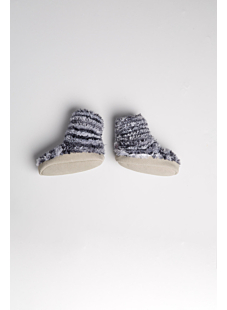 Booties with soles