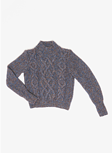 High neck sweater