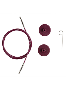 Cable and 2 end caps, Knit Pro