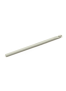 No-handle aluminium crochet hooks, 15 cm
