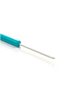 Aluminium crochet hooks with handles, 14 cm