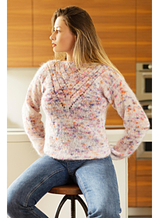 Boat-neck sweater