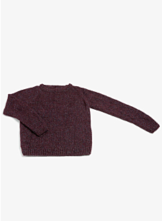 Round neck raglan sweater