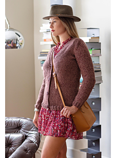 V neck cardigan
