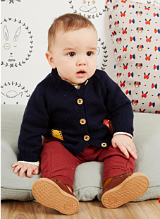 Raglan cardigan