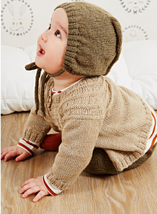 Yoke cardigan