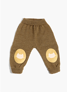 Pants with knee patches