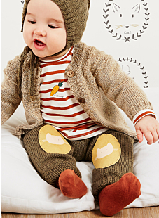 Pants with knee patches