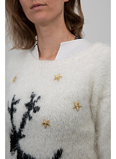 Reindeer Jacquard sweater