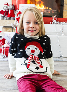 Pull Noël pour enfant de 1 à 4 ans