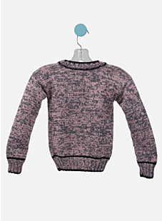 Sweater with star motif