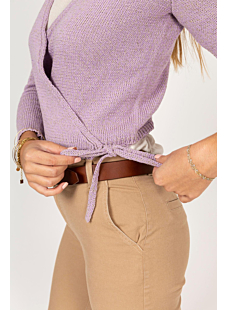 Crossover cardigan