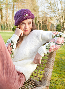 Beret style beanie