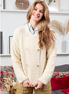 Double-breasted jacket