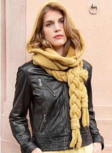 Hooded scarf