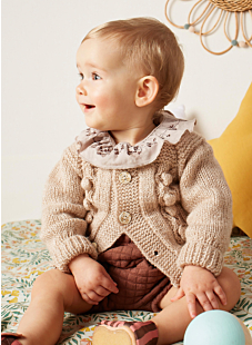 Raglan cardigan