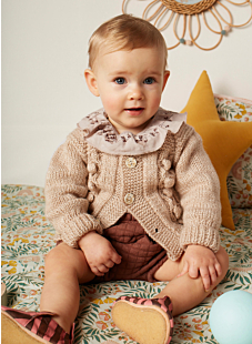 Raglan cardigan