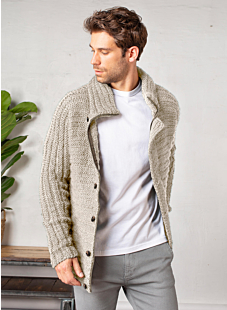 High neck zipped jacket