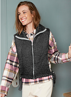 Side zip vest