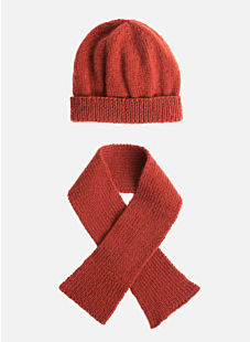 Hat and scarf