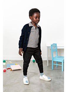 Shaker rib jacket