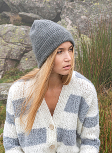 Ribbed hat