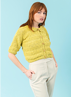 Peter pan collar cardigan Catherine